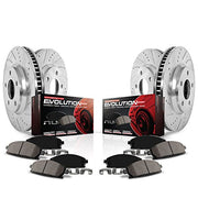 Power Stop (K5828) Z23 Evolution Sport Brake Kit, Front and Rear