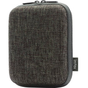 Fujifilm Instax Square Link Camera Case, Durable EVA Resin Hard Shell, Woven Gray, Compact with Mesh Pockets, 600023109