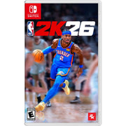 Take 2 Interactive NBA 2K26 Nintendo Switch Basketball Game Cartridge with MyCAREER, MyTEAM, and MyLEAGUE Modes
