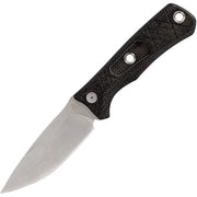 Gerber 1066484 Convoy Fixed Blade Knife, 3.9 Inch 440A Stainless Steel Drop Point Blade, Morel Brown Micarta Handle