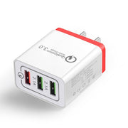 WORR 3.0 USB Fast Charge Universal Power Adapter White