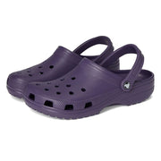 Crocs Classic Clog, Unisex Lightweight Water-Friendly Ventilated Clogs, Nightshade, Size 6