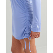 HUK Pursuit Coverup Dress, Performance Fishing Athletic Dress, UPF 50+ Sun Protection, Quick-Drying, Lightweight, Lightning Sky, Large, H6120119