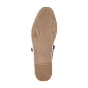 Free Assembly Women's Mary Jane Espadrilles, Black Woven Polyester Upper, Flat Platform Heel, Adjustable Buckle Closure, Medium Width, Sizes 6-11