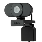 onn 1440P Webcam with Autofocus and Built-in Microphone, Adjustable,Black