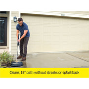 Karcher 15-Inch Pressure Washer Surface Cleaner Attachment, 8.641-035.0