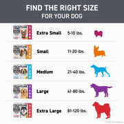 Frontline Shield Flea and Tick Treatment for Large Dogs 41-80 lbs, Waterproof Topical Formula, 6 Count, 855