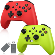 Dinosoo 2 Pack Wireless Xbox Controller for Xbox One, Xbox One X/S, Xbox Series X/S, Windows PC 10/11 Gamepad with Audio Jack & Volume
