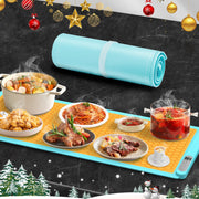 Homolt HXLB-MOMOK Large Electric Warming Tray, Graphene Nano Silicon, Adjustable Temperature with 6 Heat Settings