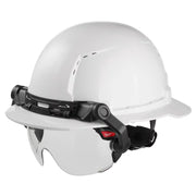 Milwaukee 48-73-1410 Clear Dual Coat Lens Eye Visor, Black/White