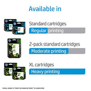 Hewlett Packard X4D92AN#140 64 Black & Tri-Color Original Ink Cartridges, 2 Cartridges (N9J90AN, N9J89AN)