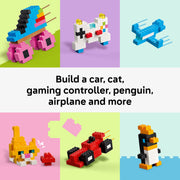 LEGO Classic Creative Colorful Bricks Building Set, 820 Pieces, Educational STEM Toy for Kids Ages 5 and Up, 11045
