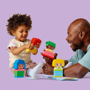 Lego DUPLO My First Big Feelings and Emotions Interactive Building Toy, 23 Pieces, Multicolor, Ages 1 and Up, 10415