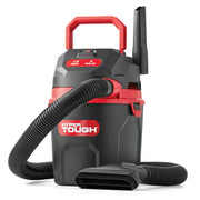 Hyper Tough VH105 3502 1.5 Gallon 2 Peak HP Poly Wet/Dry Vacuum