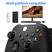 Colorfish Wireless Gaming Controller for Xbox Series X, S, Xbox One, Windows PC, Bluetooth 5.0, USB-C Charging, Black