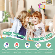 JYX D36-T Karaoke Machine, Mini Karaoke Machine for Kids Adult, Bluetooth Speaker with 2 Microphones, Portable Singing Speaker