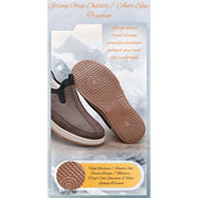 ScarletteEmmy Mens Waterproof Insulated Snow Boots, Fur Lined Slip-On Winter Shoes, Anti-Slip PVC Sole, Grey Ankle Boots