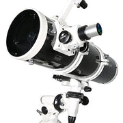 Gskyer 130EQ Reflector Telescope, 5.1 Inch Aperture, 650mm Focal Length, EQ Advanced Equatorial Mount, Adjustable Stainless Steel Tripod