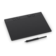 Wacom Intuos Pro Medium Graphic Drawing Tablet with Pro Pen 3, 8192 Pressure Levels, Bluetooth, USB-C, Black, PTK670K0A