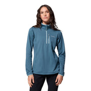 Columbia Essential Hike Grid Fleece Half Zip Jacket, Everblue/Crushed Blue, Small, 213624