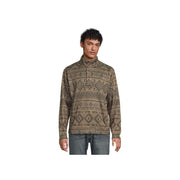 Ariat 10062482 Caldwell Quarter-Button Sweater - Light Brown Southwest - 2XL