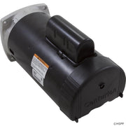 U.S. Motors Nidec 48 Y-Frame Square Flange Pool Pump Motor, Single Speed, 1.5 HP, 115/230V, Energy Efficient, ASQ125
