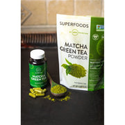 MRM Raw Matcha Green Tea Powder, Authentic Japanese Superfood, Vegan, Gluten-Free, 6 oz, 80015