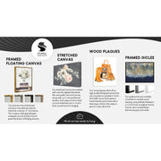 Stupell Industries Three Ostriches in a Bathtub Framed Giclee Wall Art, Gray Ebony Woodgrain Frame, 11 x 14 Inch, Modern Decor