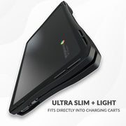 UZBL Air Hard Shell Case for Dell Chromebook 11 CC11260 2-in-1 and Clamshell, Clear, Slim Fit, Heavy Duty Protection, DELL7073AIR