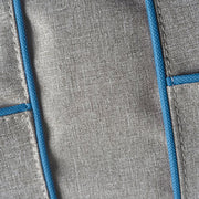 Kurgo Heather Dog Auto Hammock - Heather Grey/Coastal Blue