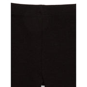 Garanimals Toddler Girl Rib Biker Shorts with Lettuce Hem, 2T, Black Soot - 60% Cotton