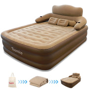 AJONALAA AJONALAA-553790 Air Mattress with Pump, Inflatable Airbed Mattress for Home Camping, 18