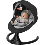 Bioby BB006H Infant Swing Rocker with Remote Control, 5 Sway Speeds, Bluetooth Music, Black