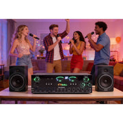 VIPQV E201-E032-US~008w Stereo Receivers 3000W 5.1 Channel Home Audio Amplifier