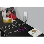 Belkin Boostcharge 37W USB Type C to C PPS PD Dual Port Wall Phone Charger Silver