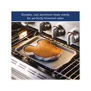 Farberware Disney Mickey Mouse 3D 2-Pc. Non-Stick Cake Pan - GRAY ONE SIZE