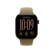 Apple Watch Series 12 Smartwatch, GPS + Cellular, 46mm Space Gray Aluminum Case, Navy Blue Sport Band, MJG64LS/A
