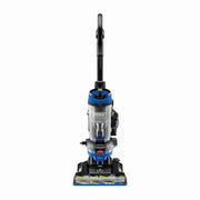 BISSELL CleanView Swivel Rewind Pet Upright Vacuum Cleaner, 13 in Cleaning Path, Multi-Cyclonic Suction, XL Easy Empty Dirt Tank, 27 ft Cord, Blue, 3839