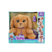 Baby Paws 91303494 Love & Care Labradoodle Soft Interactive Plush Puppy with 15 Sounds and Reactions