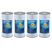 Hayward Pool Filter Cartridge, Replacement for SwimClear 225 Sq Ft, Pack of 4, White, CX480XREPAK4