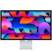 Apple Studio Display 27-Inch 5K Retina Computer Monitor with Standard Glass, Tilt and Height Adjustable Stand, Thunderbolt 5, USB-C Ports, Built-In 12MP Camera and Six-Speaker System, Silver, MFEW4LL/A