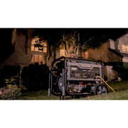 Pulsar G12KBN 12,000W Dual Fuel Portable Generator in Space Gray with Electric Start