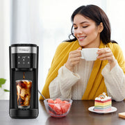 WHT Maker SE100181 Single Serve Black 1-Cup Drip Coffee Maker, Black