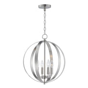 Maxim Lighting Provident 4-Light Chandelier, Oil Rubbed Bronze, Modern Pendant Ceiling Light, 240W, 19in H x 16in W, 10031OI