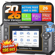 Foxwell NT650 PRO Automotive Diagnostic Tool, Bi-directional Scan, 25+ Maintenance Services, OBDII Code Reader