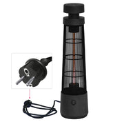ATR ART to REAL 1200W Patio Infrared Electric Freestanding Heater, IP55 Waterproof, Touch Switch, Black