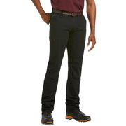 Ariat Rebar M4 Made Tough Relaxed DuraStretch Double-Front Straight-Leg Pants for Men - Black - 34x30