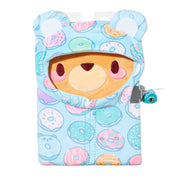 Claire's 07554 Yellow Bear in Donut Hoodie Diary with Lock and Key, 100 Pages, Children's
