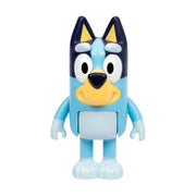 Moose Toys Bluey Chat Mates Talking Figure with 10 Iconic Phrases, Articulated, 6 Inch, Blue