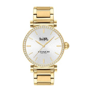 Coach 14503578 Ladies Madison Gold Band White Dial Perry Watch